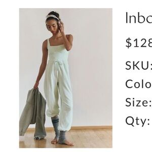 Pistachio Inbound Onesie Free People